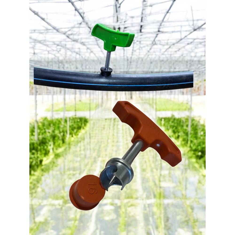 Kit irigare AGROCOL -Tub picurare ORB fara picuratori 100 metri